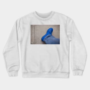 Blue shoe Crewneck Sweatshirt